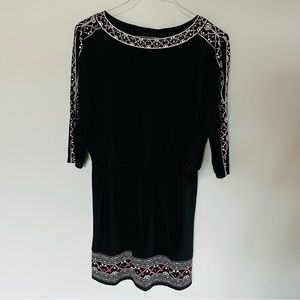 White House Black Market black all occasion party dress. Size Small